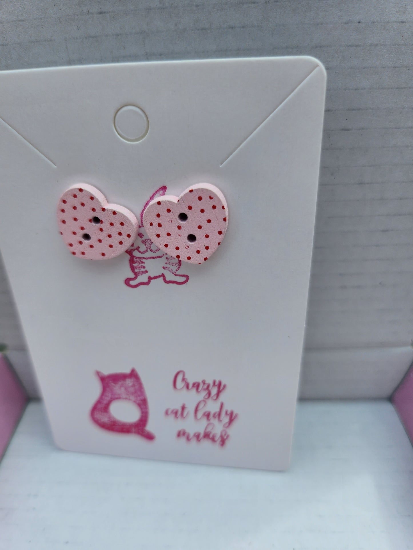 Dotty hearts-pink